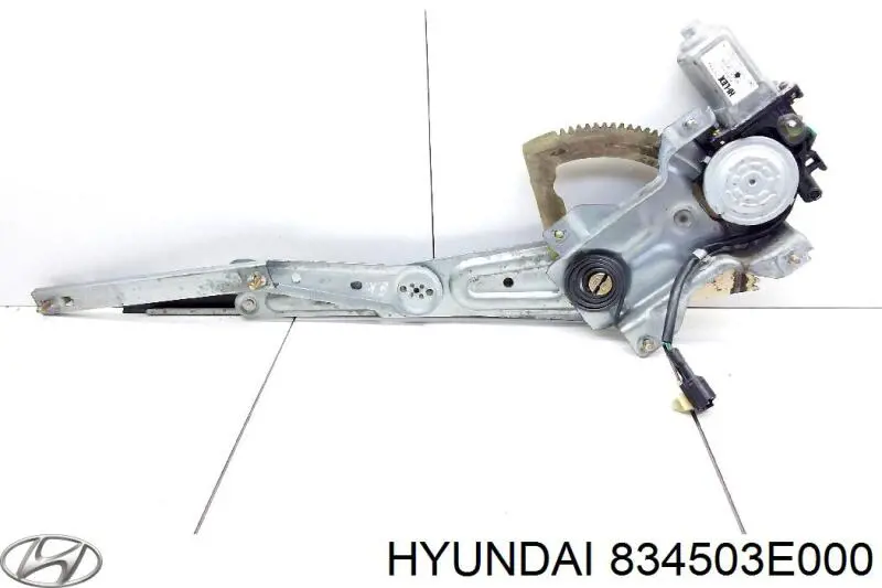 834503E000 Hyundai/Kia мотор стеклоподъемника двери задней левой