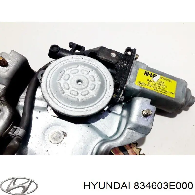 834603E000 Hyundai/Kia мотор стеклоподъемника двери задней правой