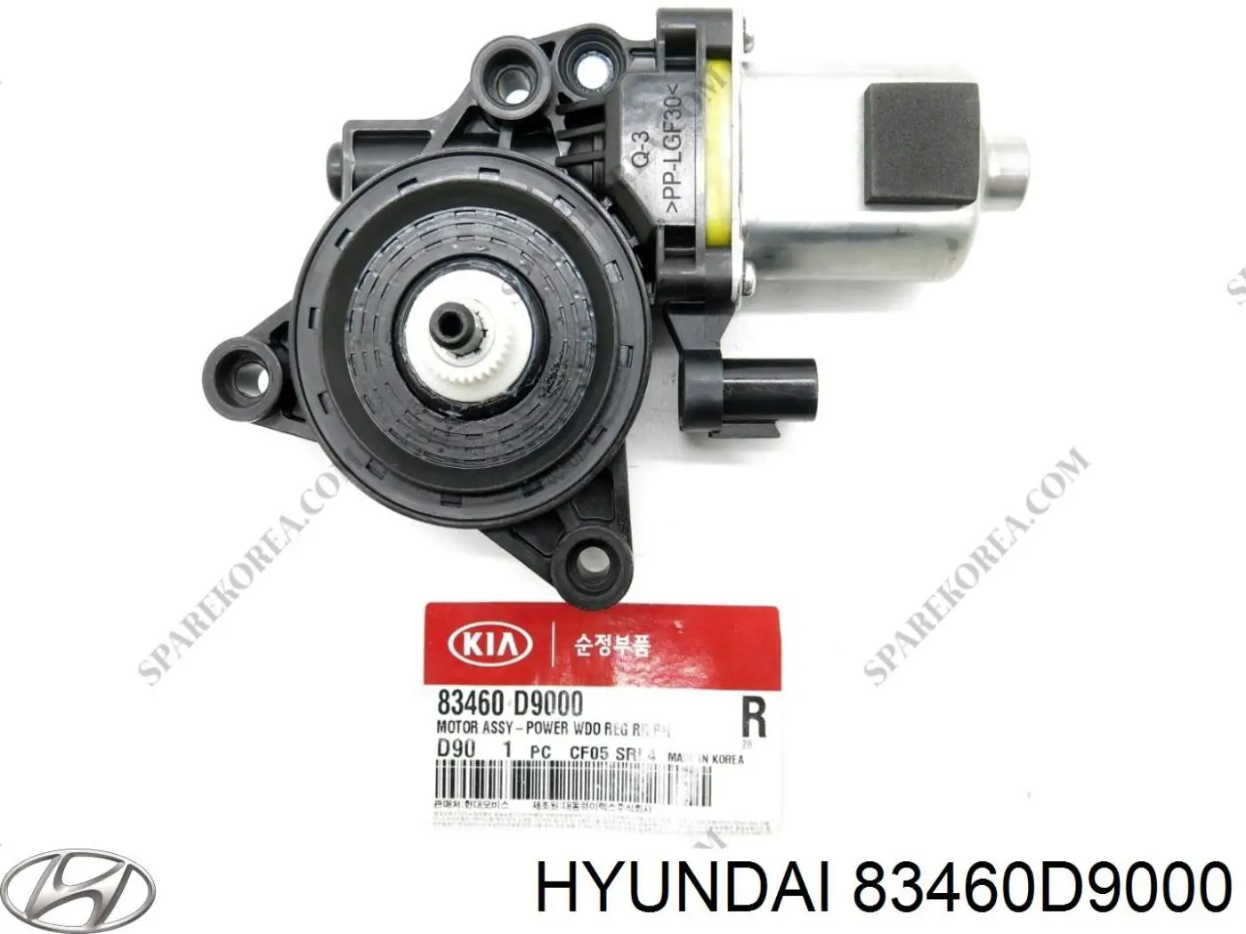 Купить 83460D9000 Hyundai/Kia Мотор стеклоподъемника двери задней правой