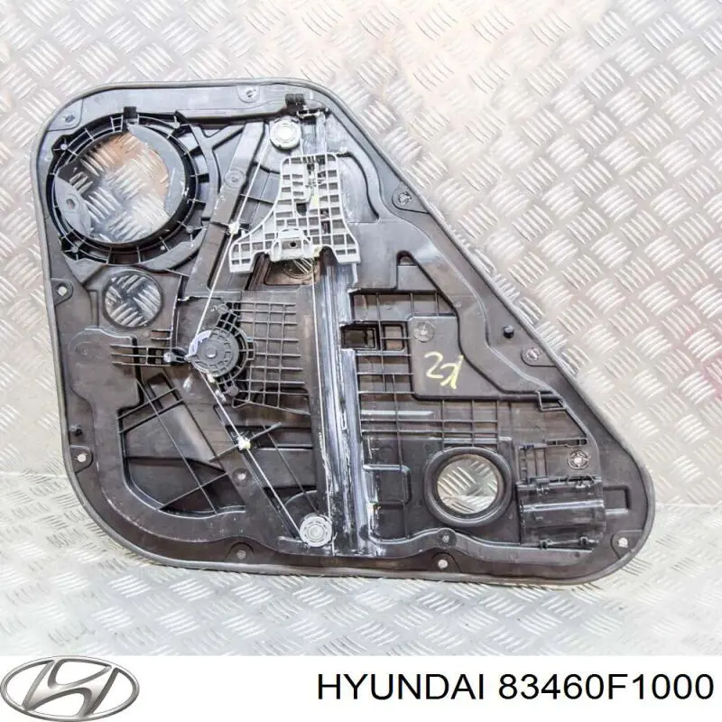 83460F1000 Hyundai/Kia motor de acionamento de vidro da porta traseira direita