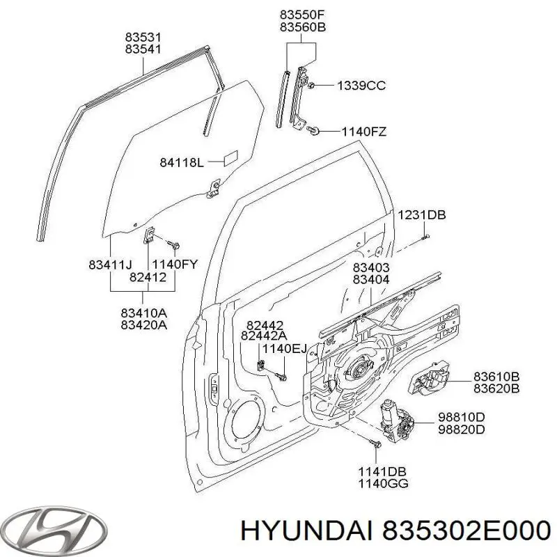 835302E000 Hyundai/Kia 