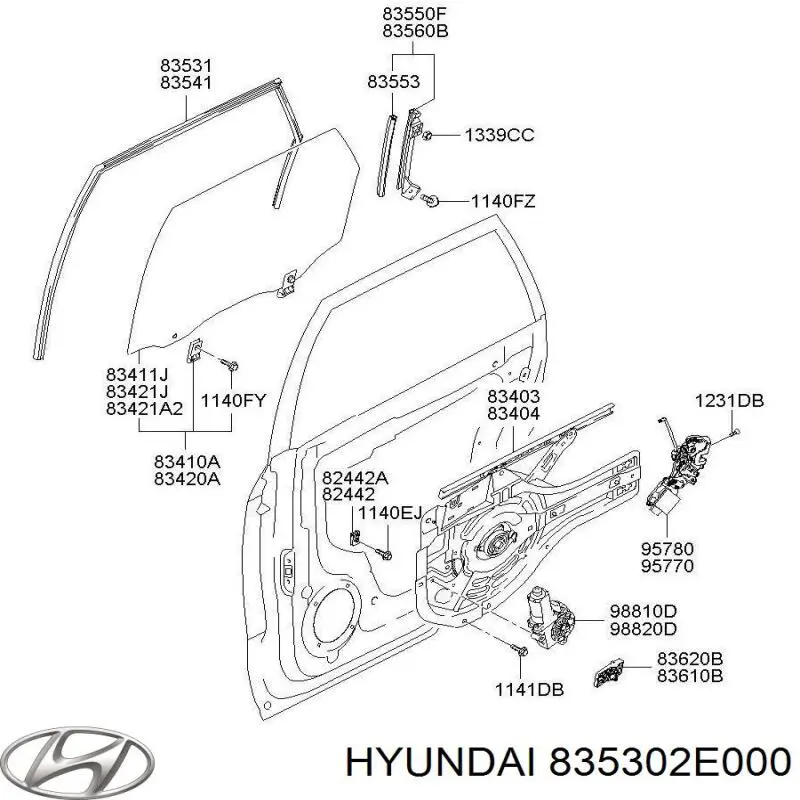  Hyundai/Kia 835302E000 цена, от 4.49 USD