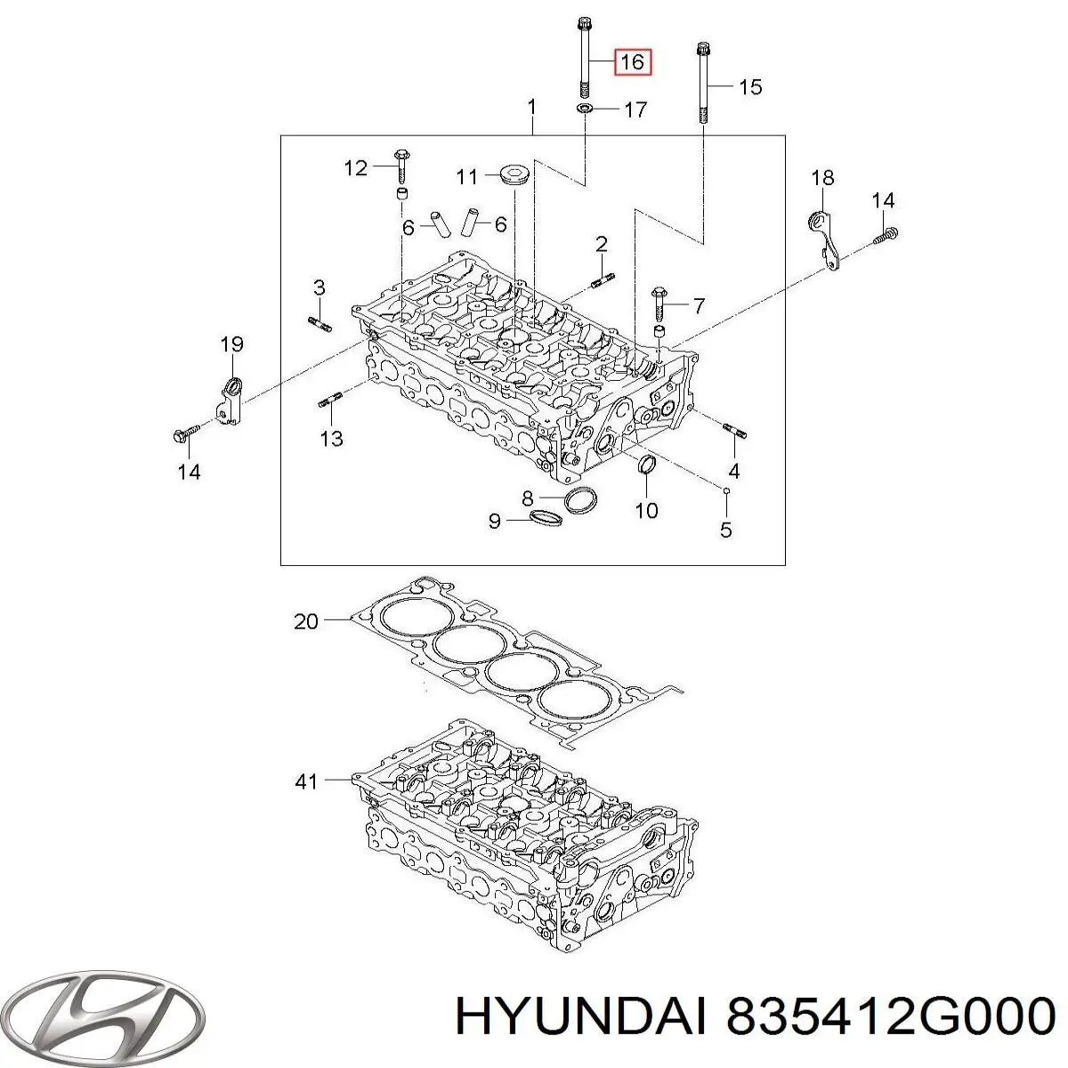 Купить 835412G000 Hyundai/Kia 