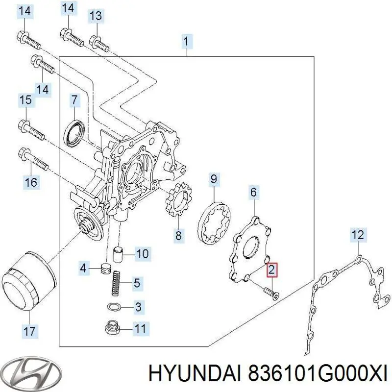  Hyundai/Kia 836101G000XI цена, от 5.43 USD