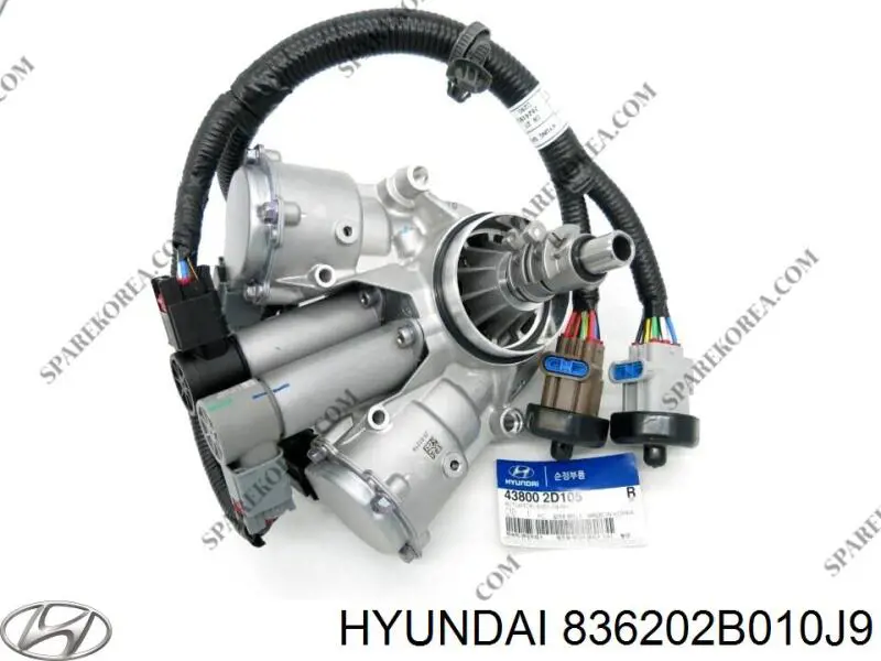Ручка двери задней внутренняя правая 836202B010J4 Hyundai/Kia