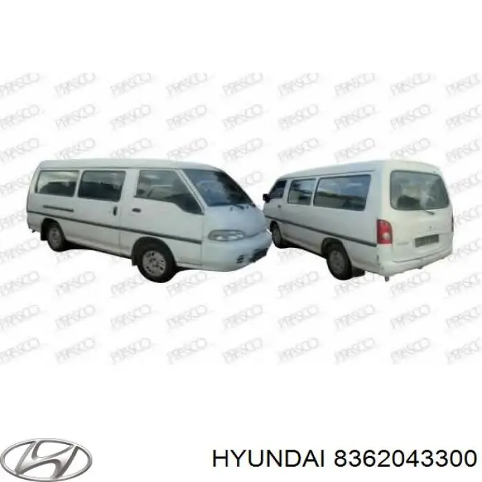 Купить 8362043300 Hyundai/Kia Ручка боковой двери наружная