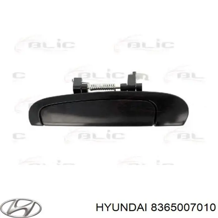 8365007010 Hyundai/Kia Ручка задней двери наружная, левая