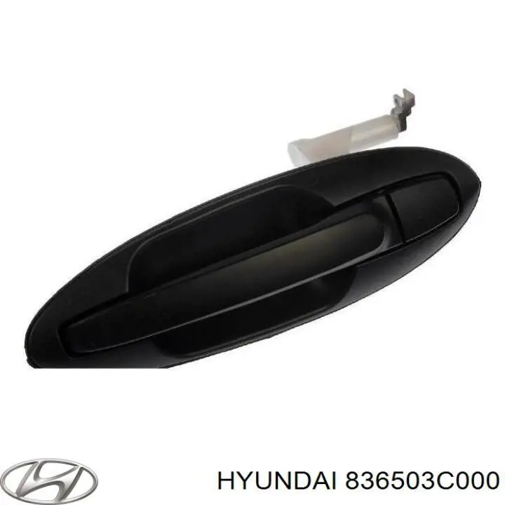 836503C000 Hyundai/Kia Ручка задней двери наружная, левая