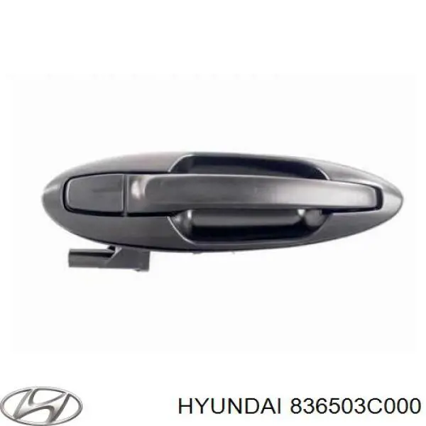 Купить 836503C000 Hyundai/Kia Ручка двери задней наружная левая