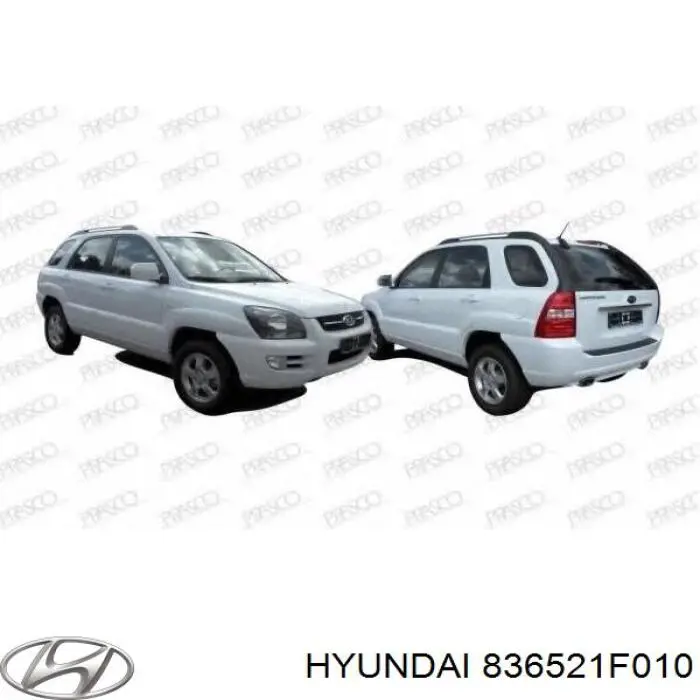  836521F010 Hyundai/Kia