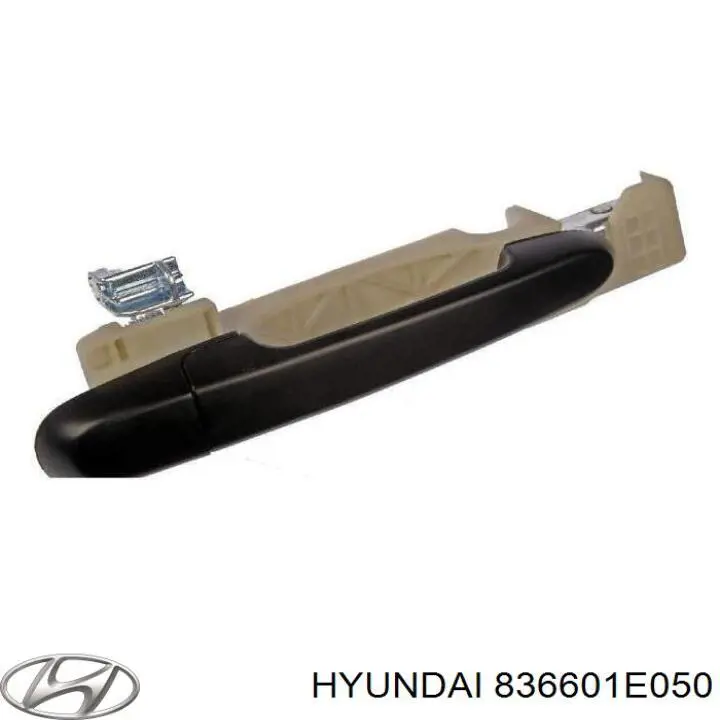 Maçaneta externa direita da porta traseira para Hyundai Accent (MC)