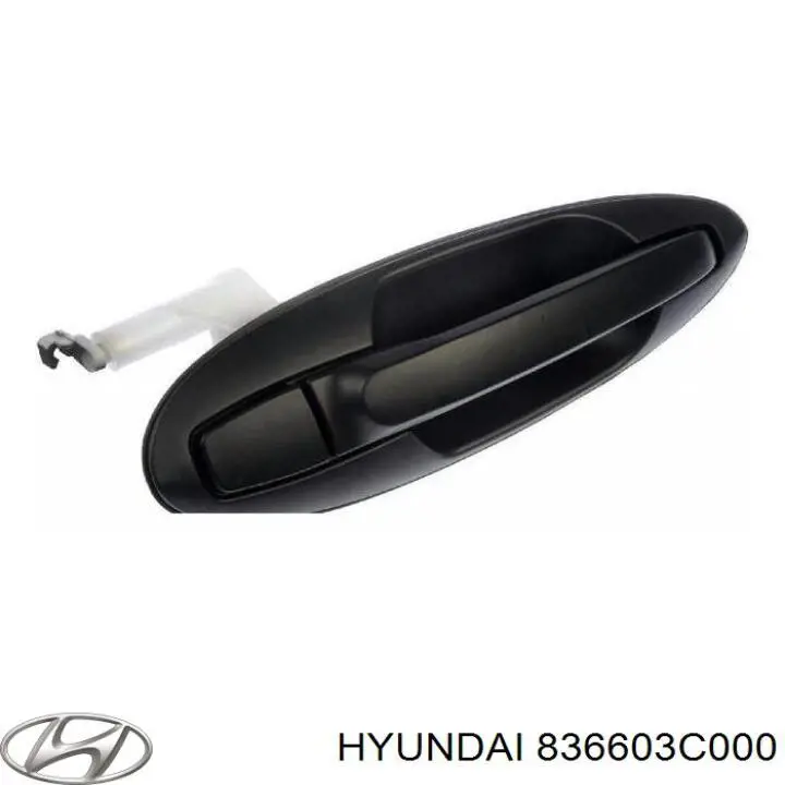 Купить 836603C000 Hyundai/Kia Ручка двери задней наружная правая