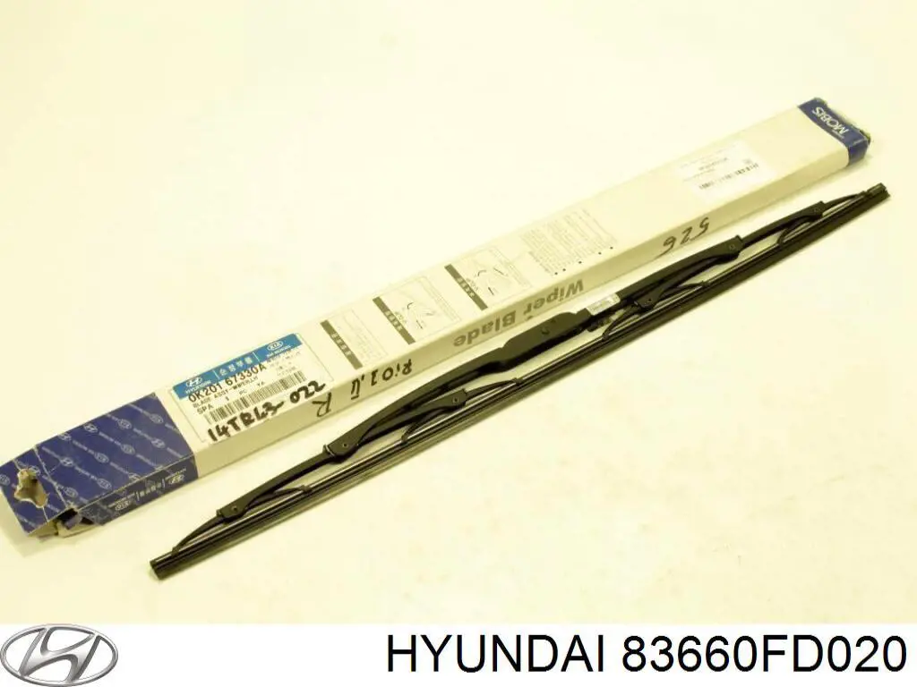 83660FD020 Hyundai/Kia ручка двери задней наружная правая
