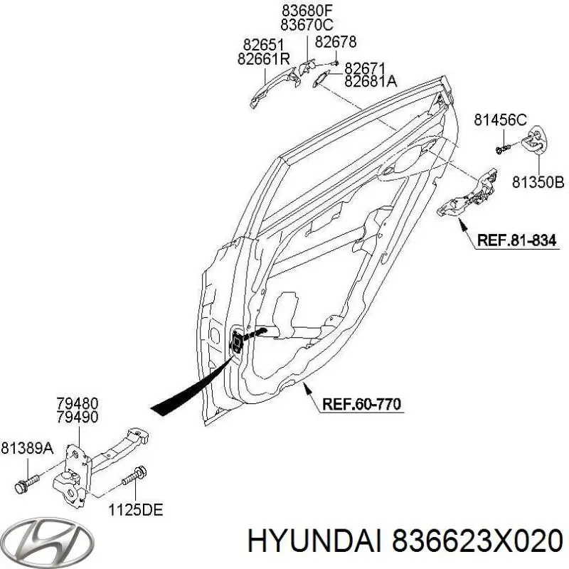 836623X020 Hyundai/Kia 
