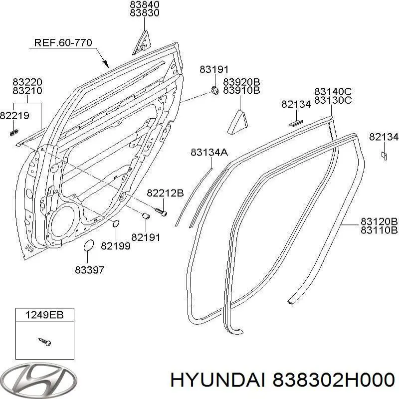838302H000 Hyundai/Kia 