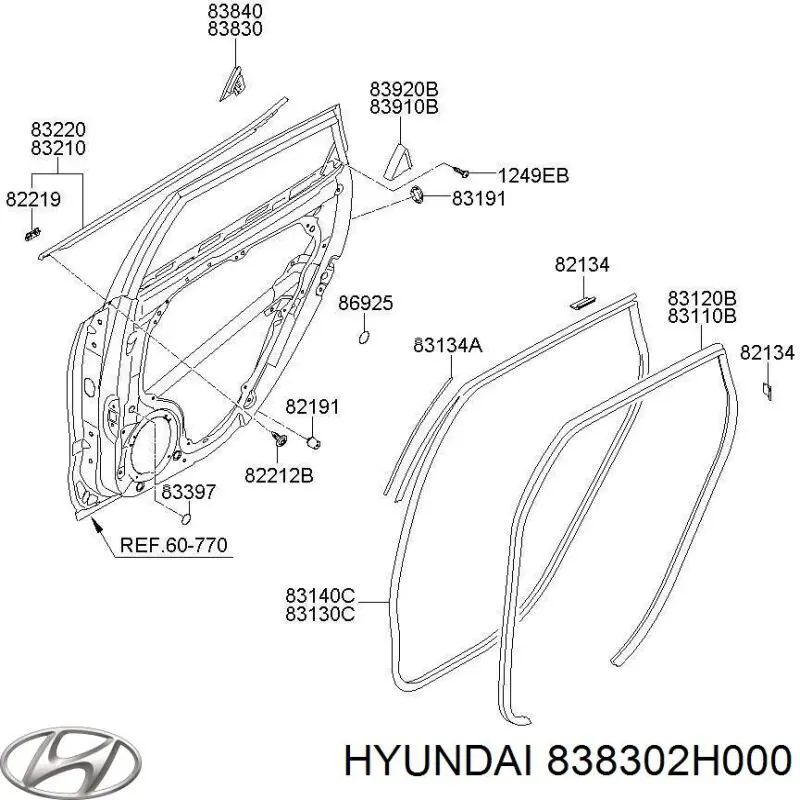 Hyundai/Kia 838302H000 цена, от 2.53 USD