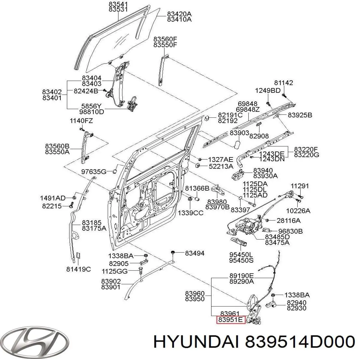 839514D000 Hyundai/Kia 