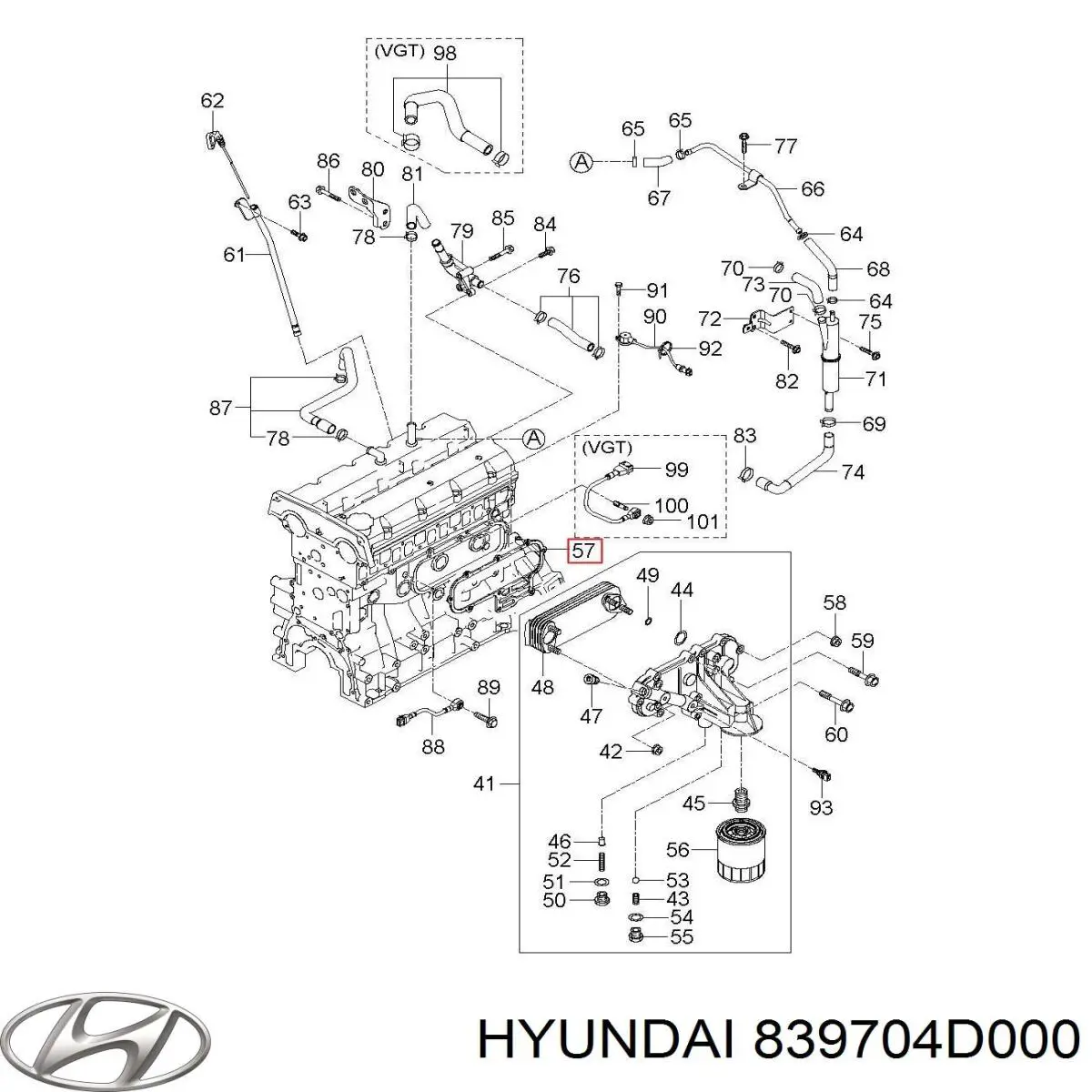 839704D000 Hyundai/Kia 