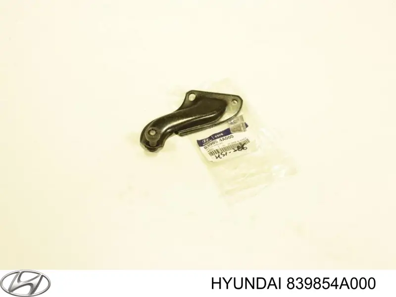 Guía rodillo, puerta corrediza, derecho superior 839854A000 Hyundai/Kia