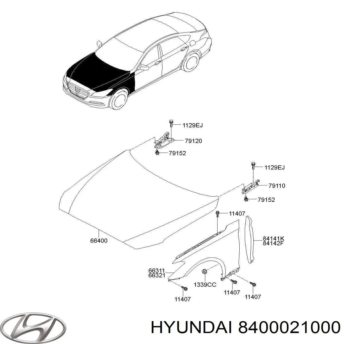  8415133A00 Hyundai/Kia