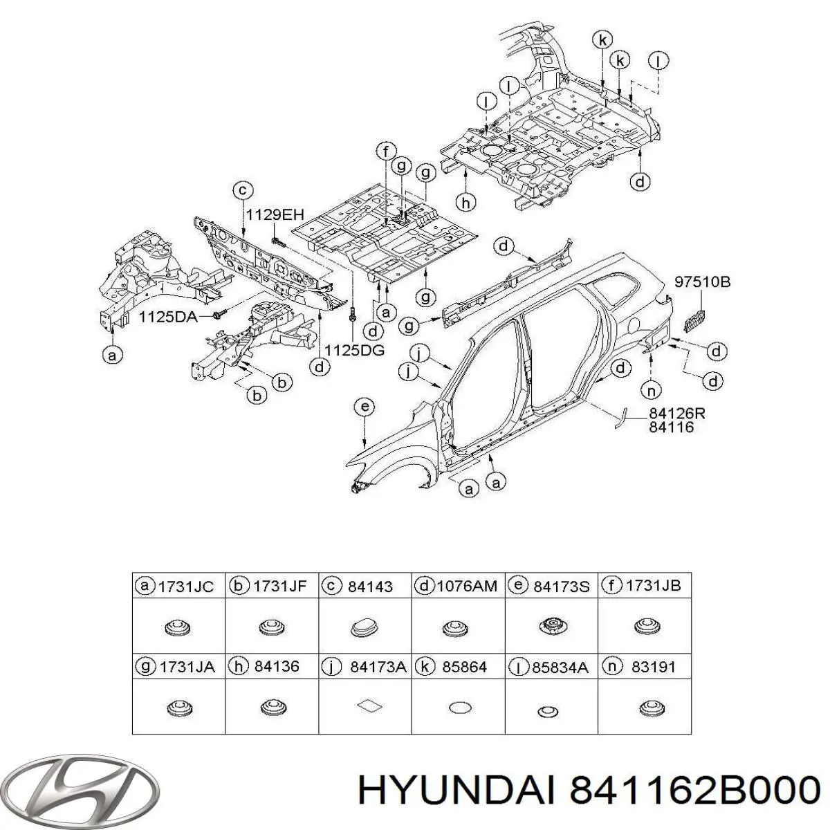 841162B000 Hyundai/Kia 