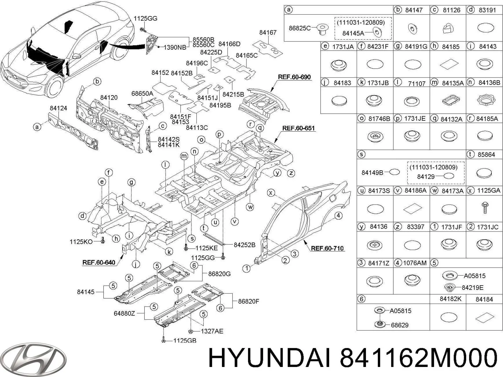 841162M000 Hyundai/Kia 