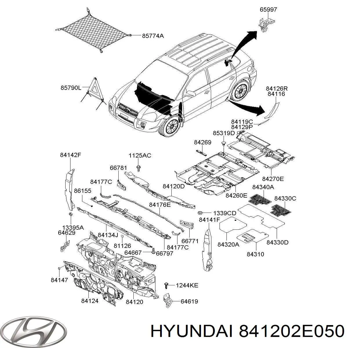  841202E050 Hyundai/Kia