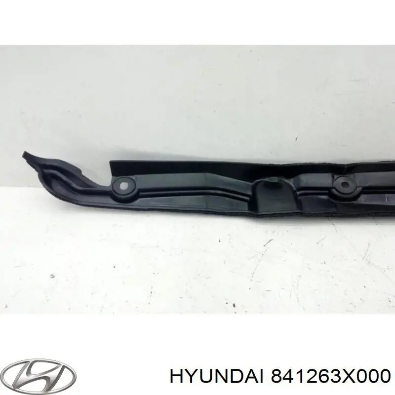 Уплотнитель крыла на Hyundai Elantra 