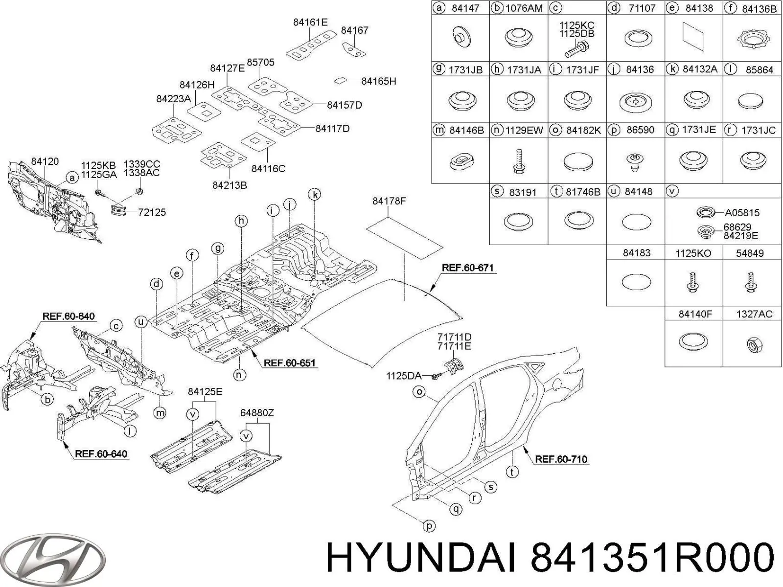  841351R000 Hyundai/Kia