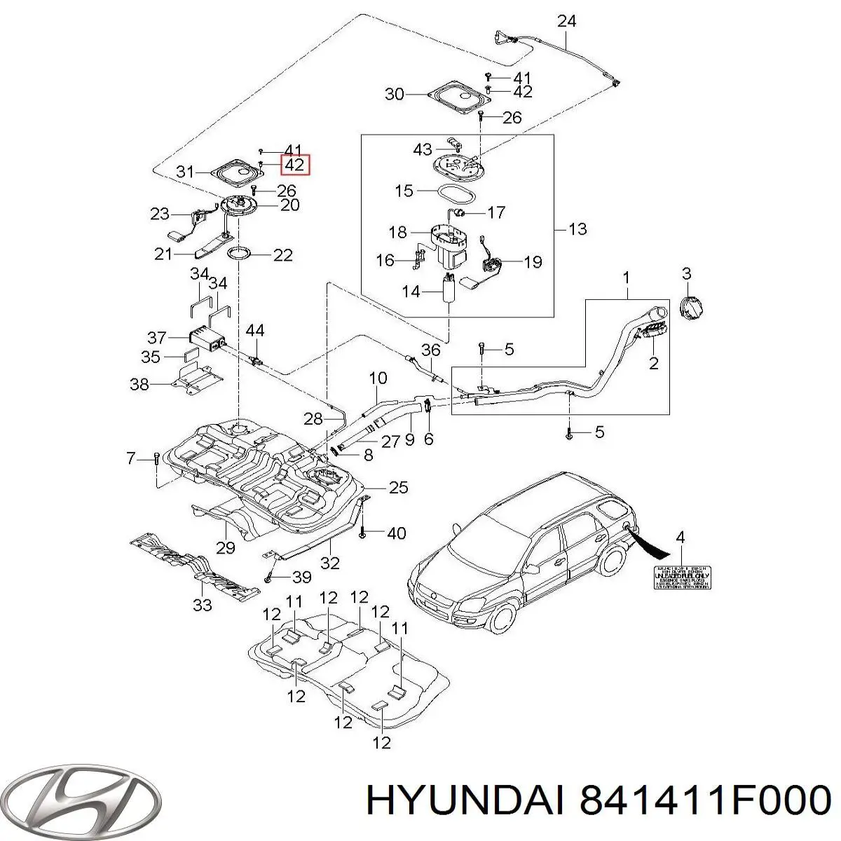 841411F000 Hyundai/Kia 