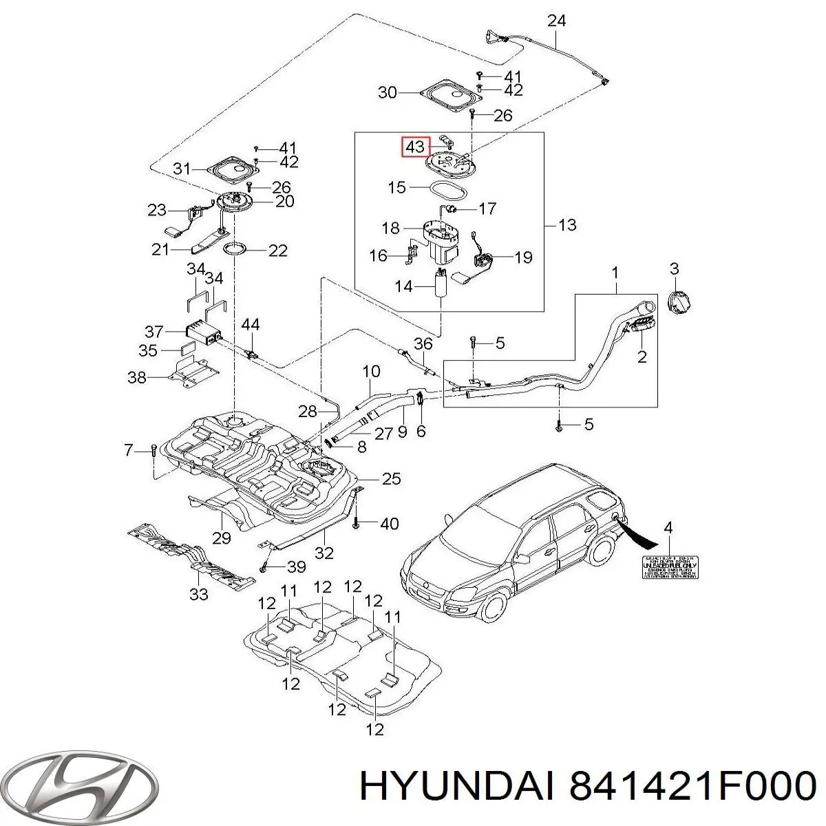 841421F000 Hyundai/Kia 