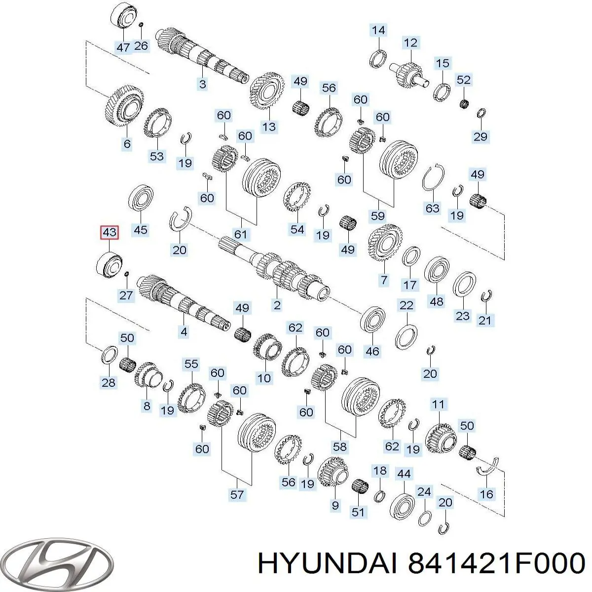  Hyundai/Kia 841421F000 цена, от 3.71 USD