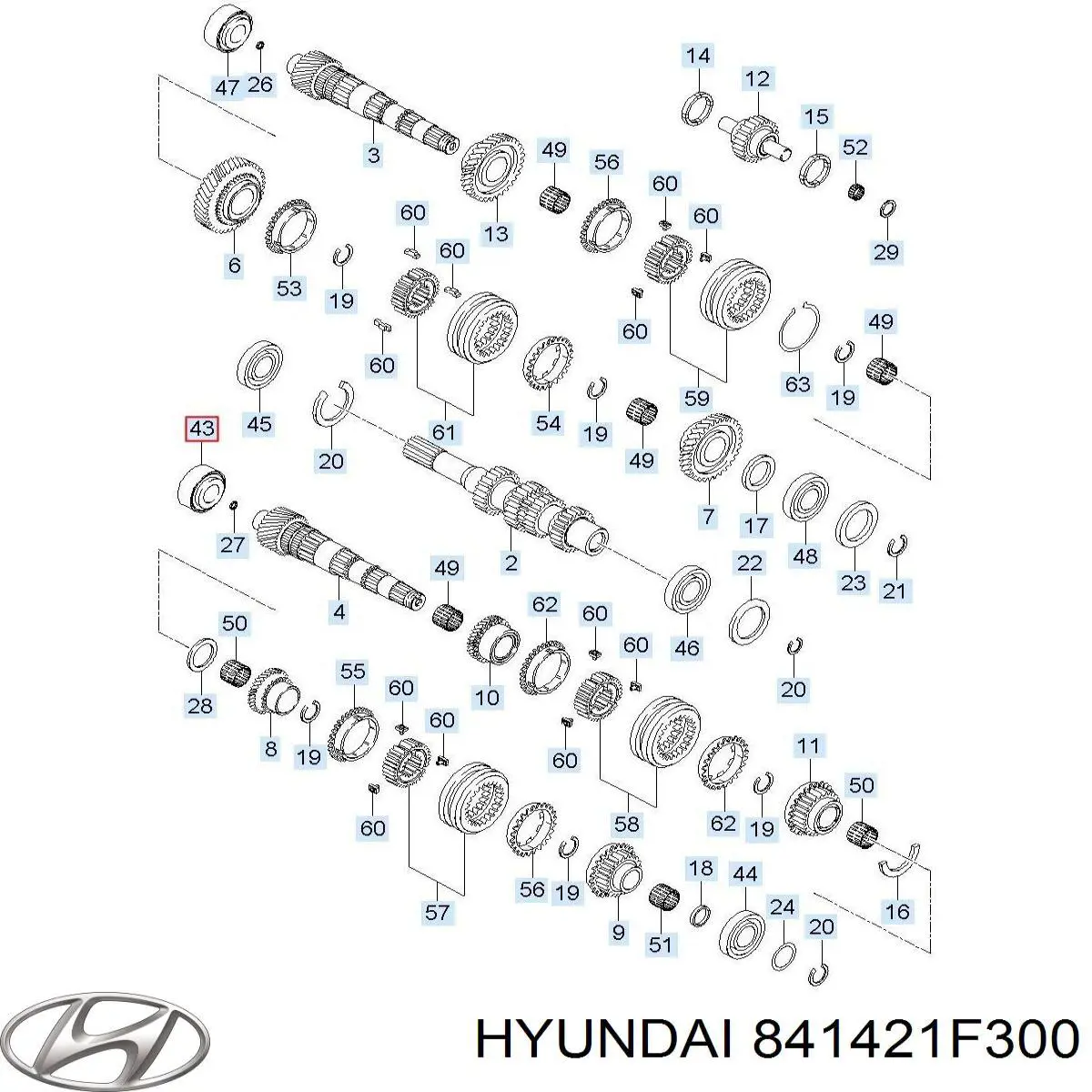  841421F000 Hyundai/Kia
