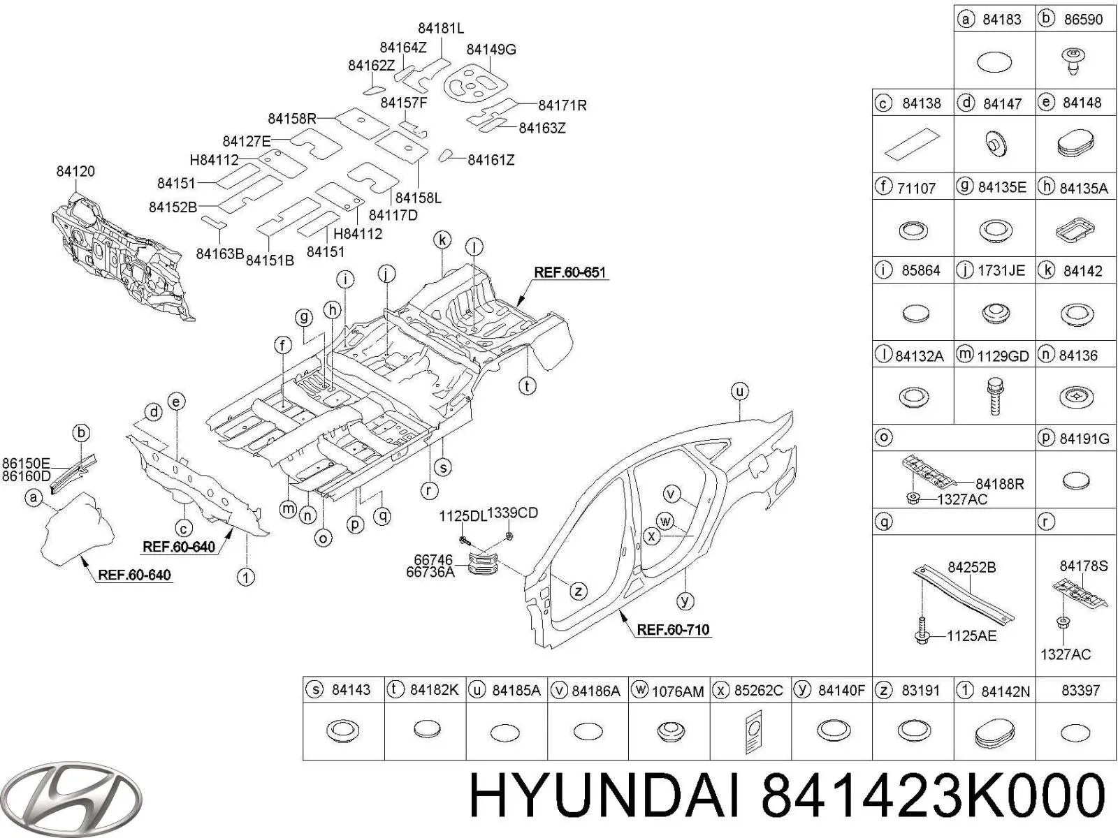  841423K000 Hyundai/Kia