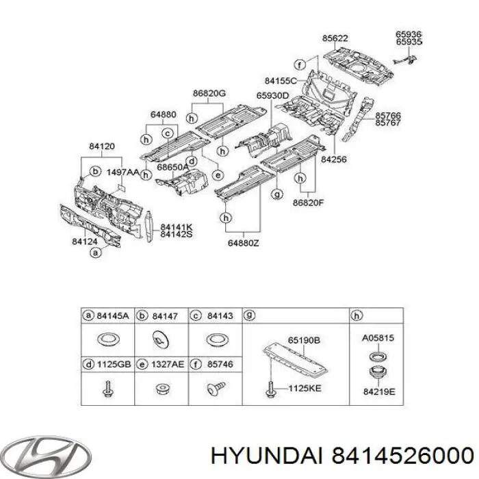 Купить 88570203 Febest Пистон крепления подкрылок
