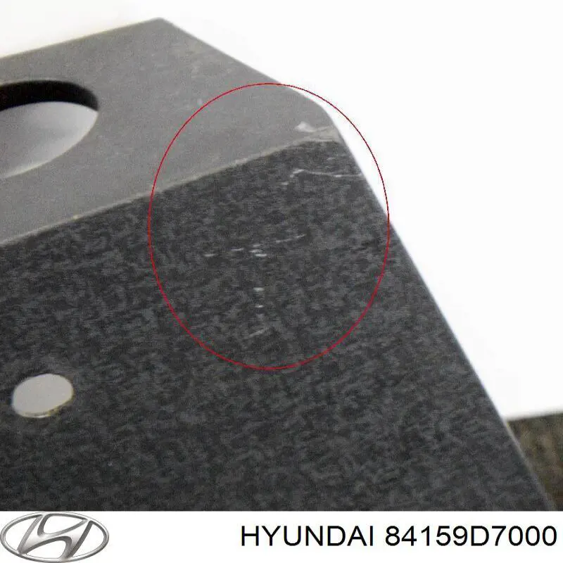 Молдинг крыла переднего левого Hyundai/Kia 84159D7000 цена, от 18.36 USD