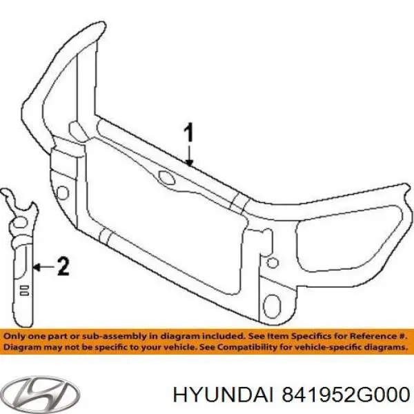 841952G000 Hyundai/Kia 