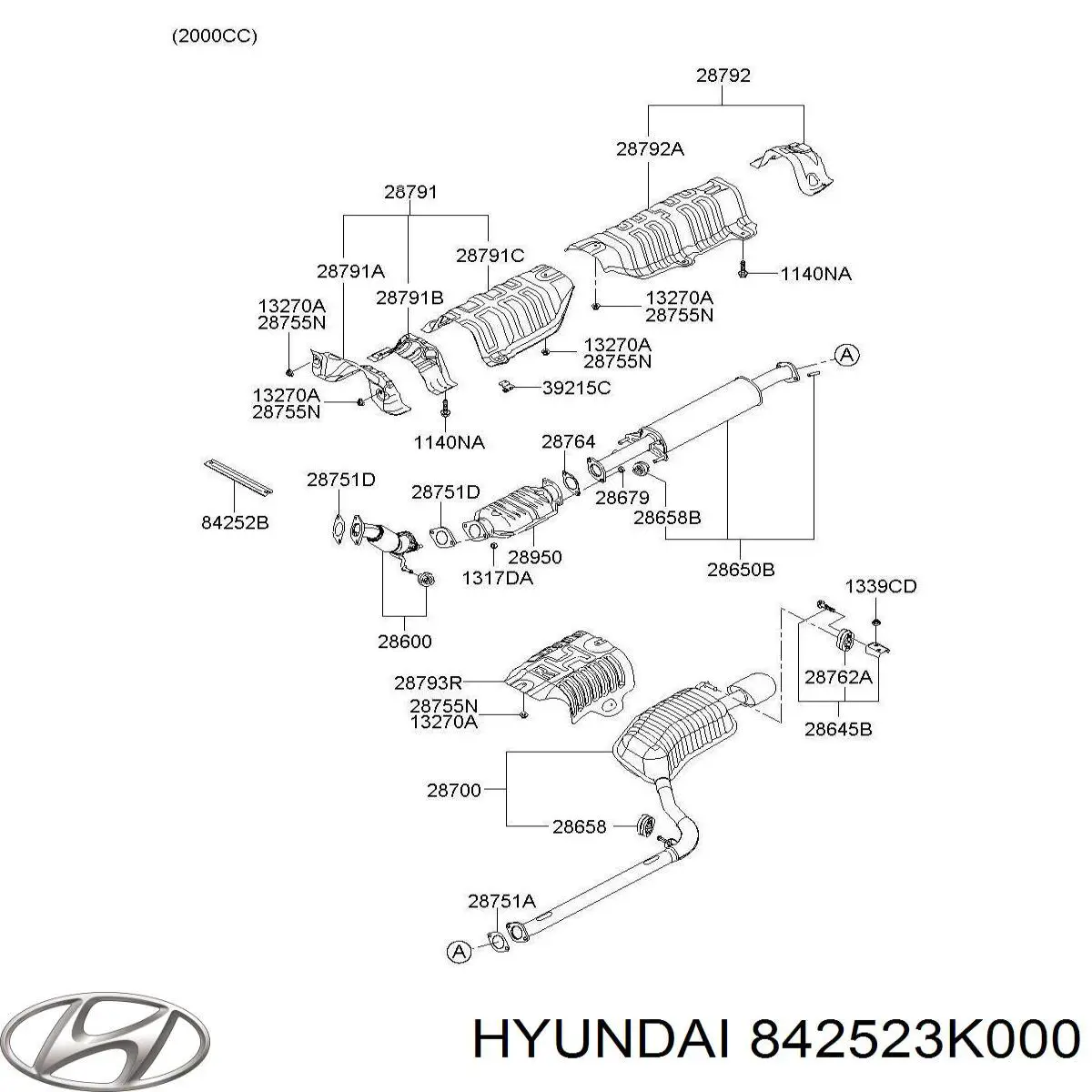  Hyundai/Kia 842523K000 цена, от 6.34 USD