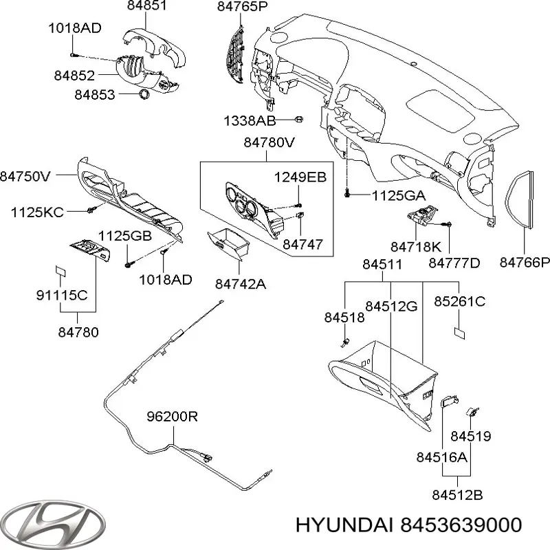  Hyundai/Kia 8453639000 цена, от 5.07 USD
