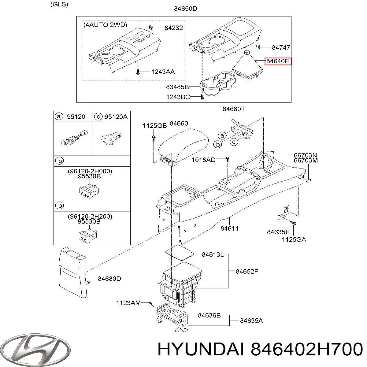  846402H700 Hyundai/Kia