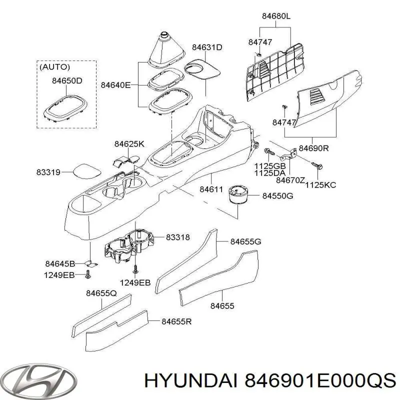  846901E000QS Hyundai/Kia