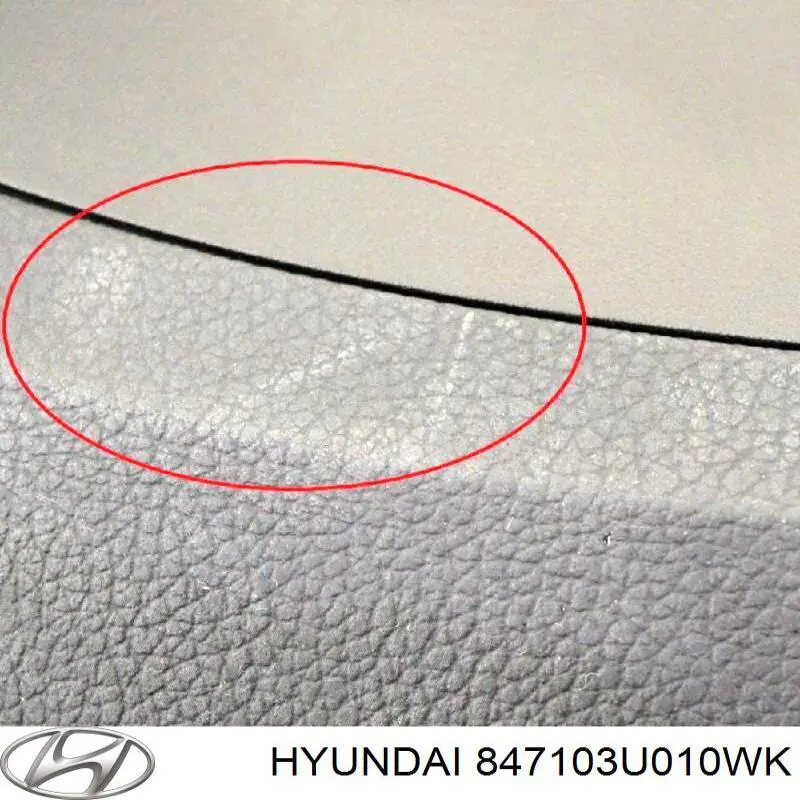 Купить 847103U010WK Hyundai/Kia Панель передняя "торпедо"
