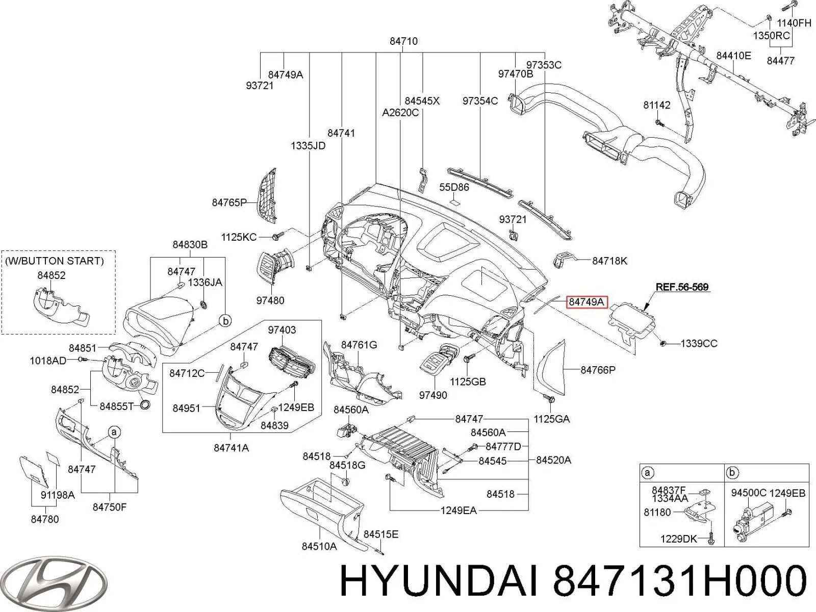  847131H000 Hyundai/Kia