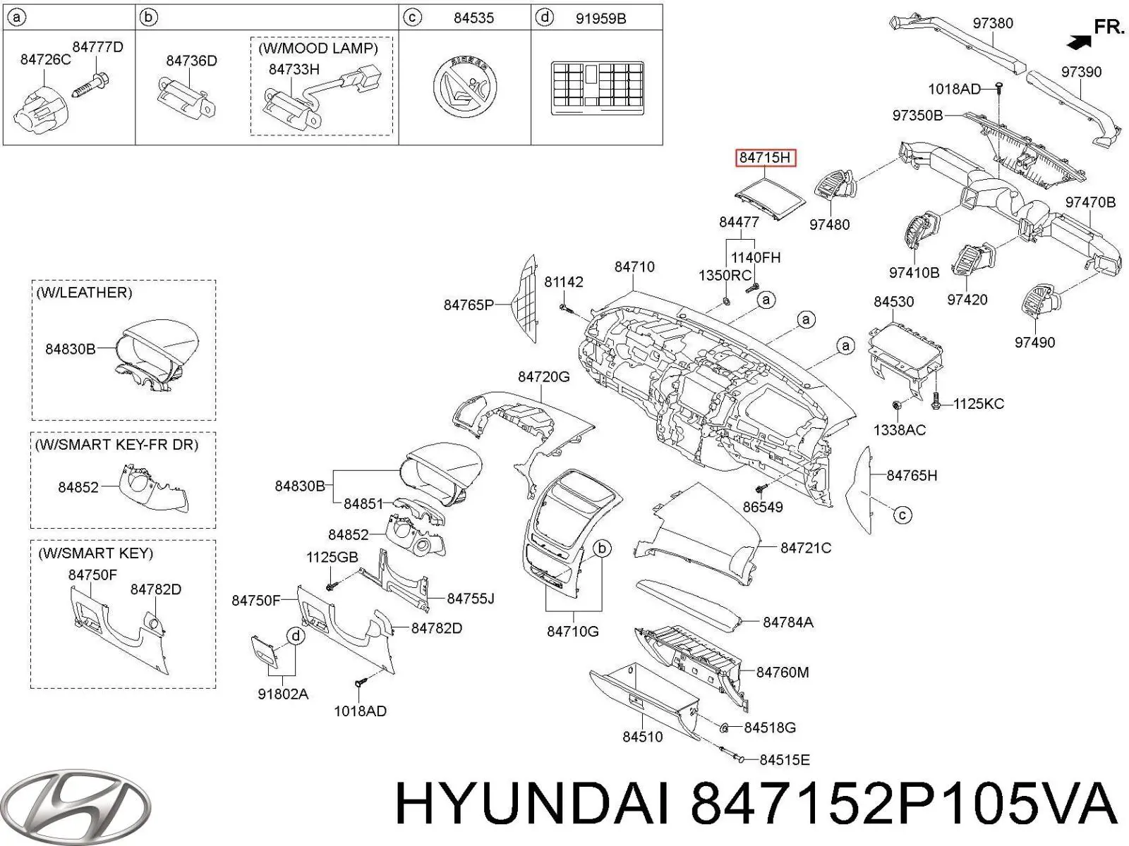 847152P105VA Hyundai/Kia 