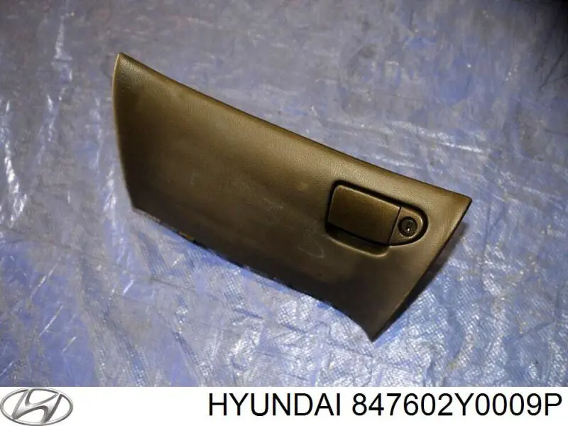 847602Y0009P Hyundai/Kia панель салона передняя "торпедо", нижняя часть