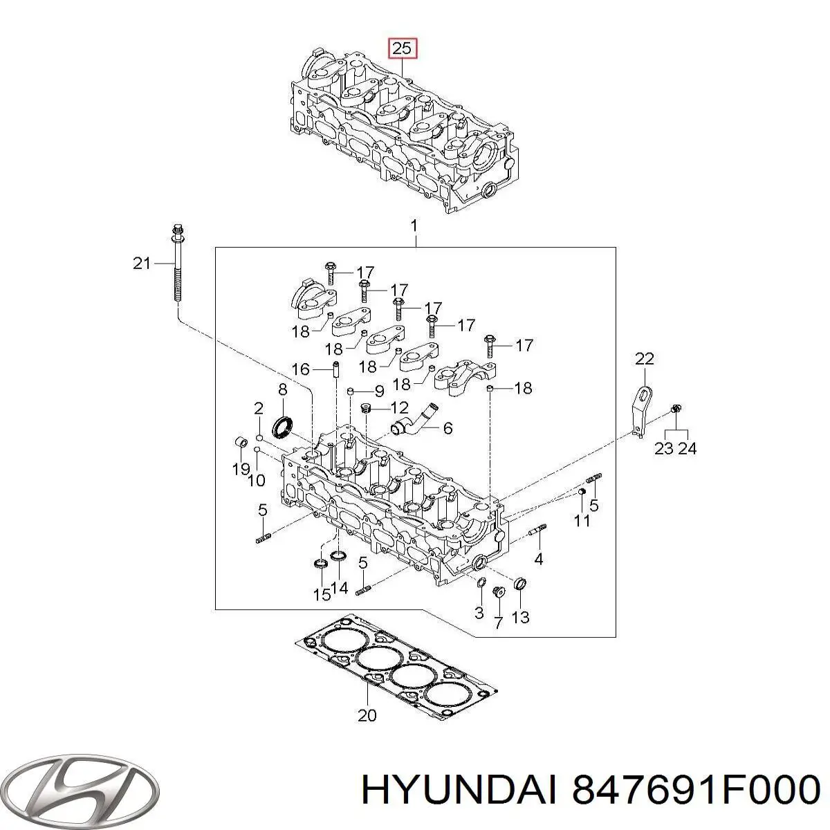 Купить 847691F000 Hyundai/Kia 