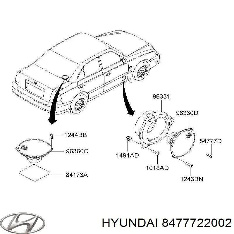  Hyundai/Kia 8477722002 цена, от 0.56 USD