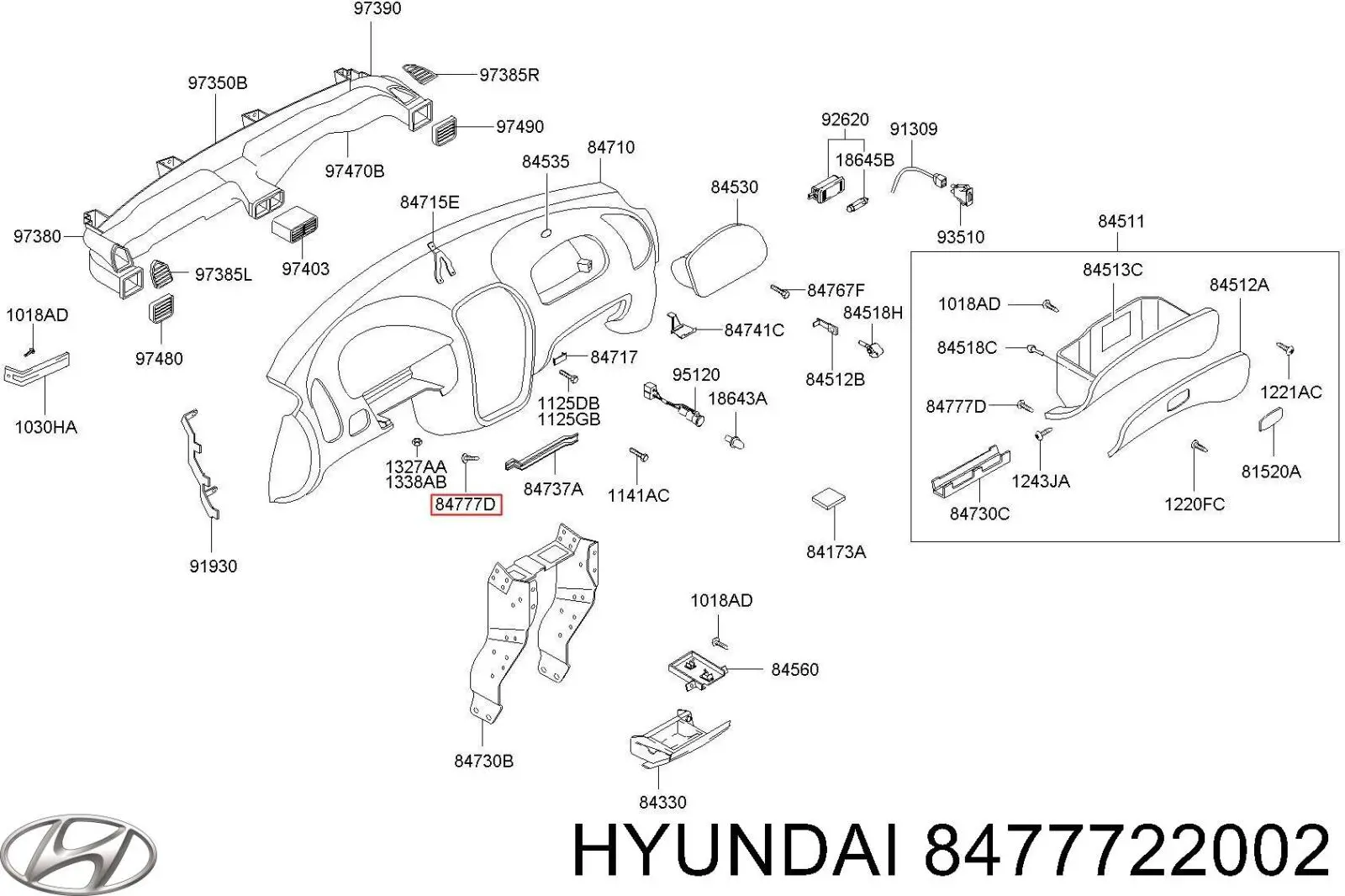  8477722002 Hyundai/Kia