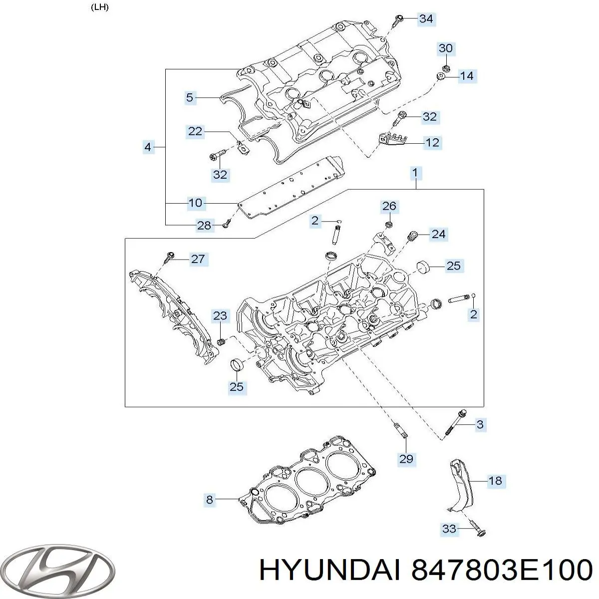  Hyundai/Kia 847803E100 цена, от 6.50 USD