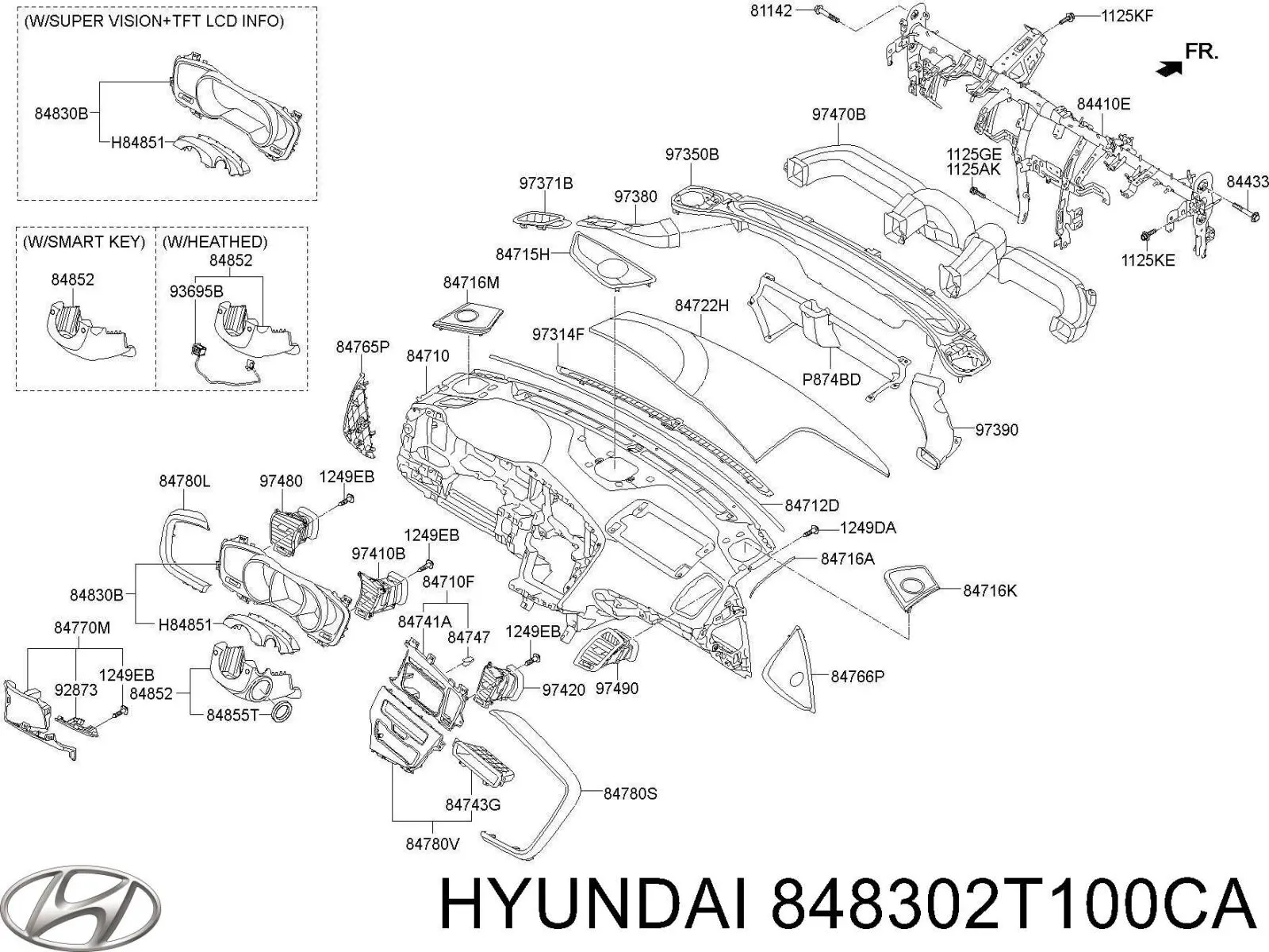  Hyundai/Kia 848302T100CA цена, от 47.97 USD